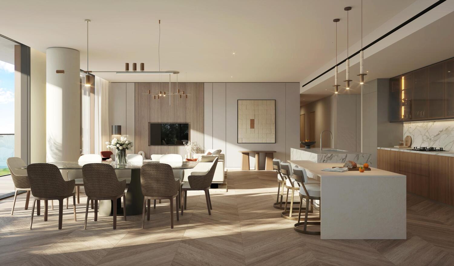 Waldorf Astoria Residences Yas interior 1