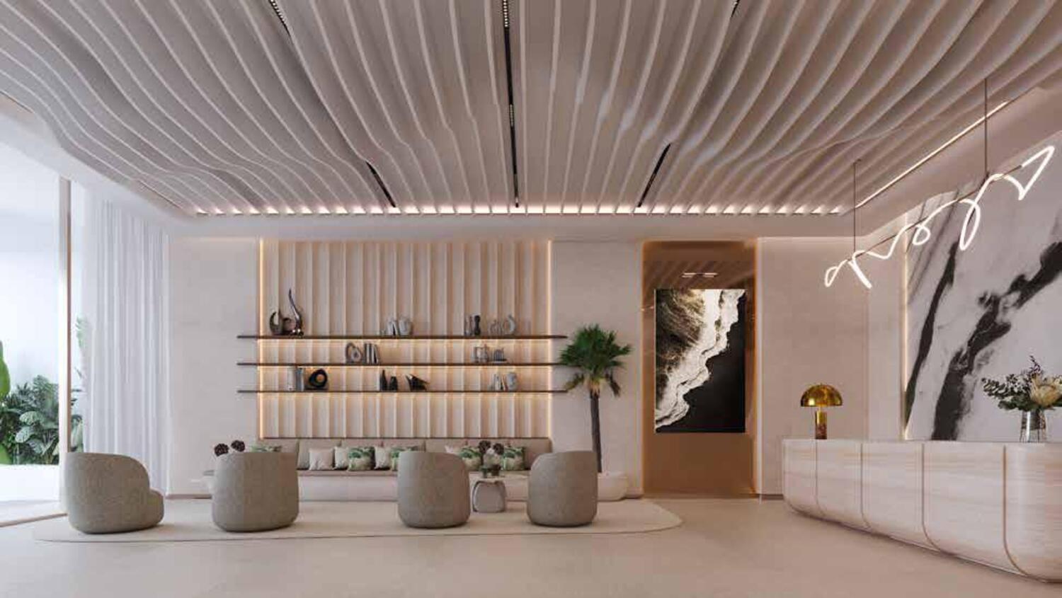 Flow Residences lobby 3