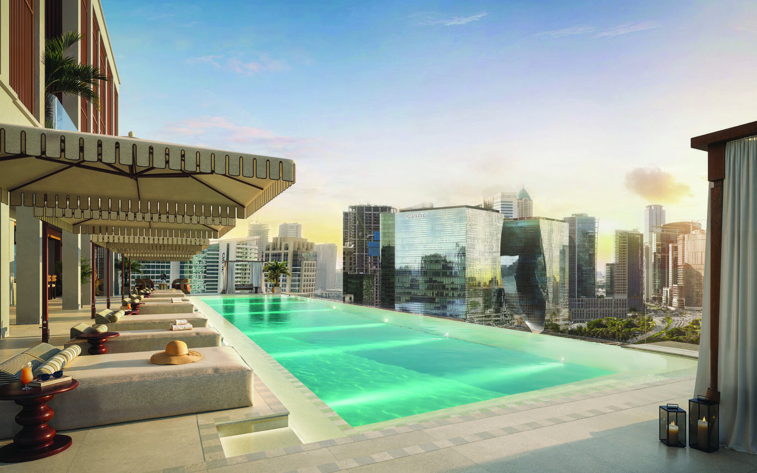 Rooftop Infinity Pool amenity image