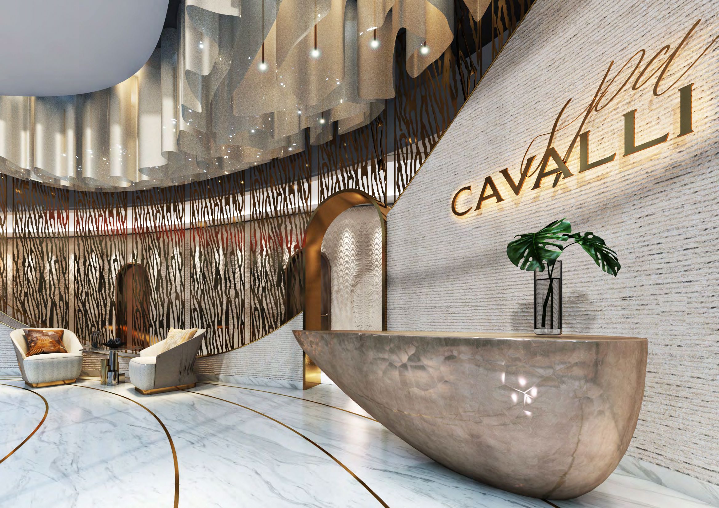 Cavalli Couture lobby 1