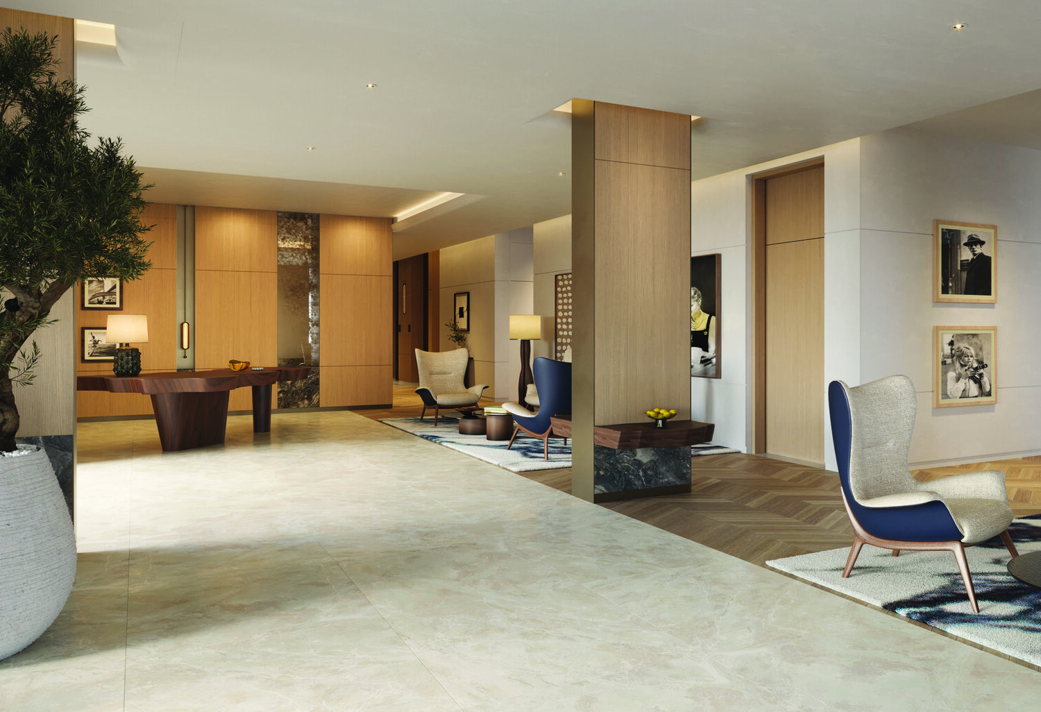 Residences Du Port Autograph Collection lobby 1