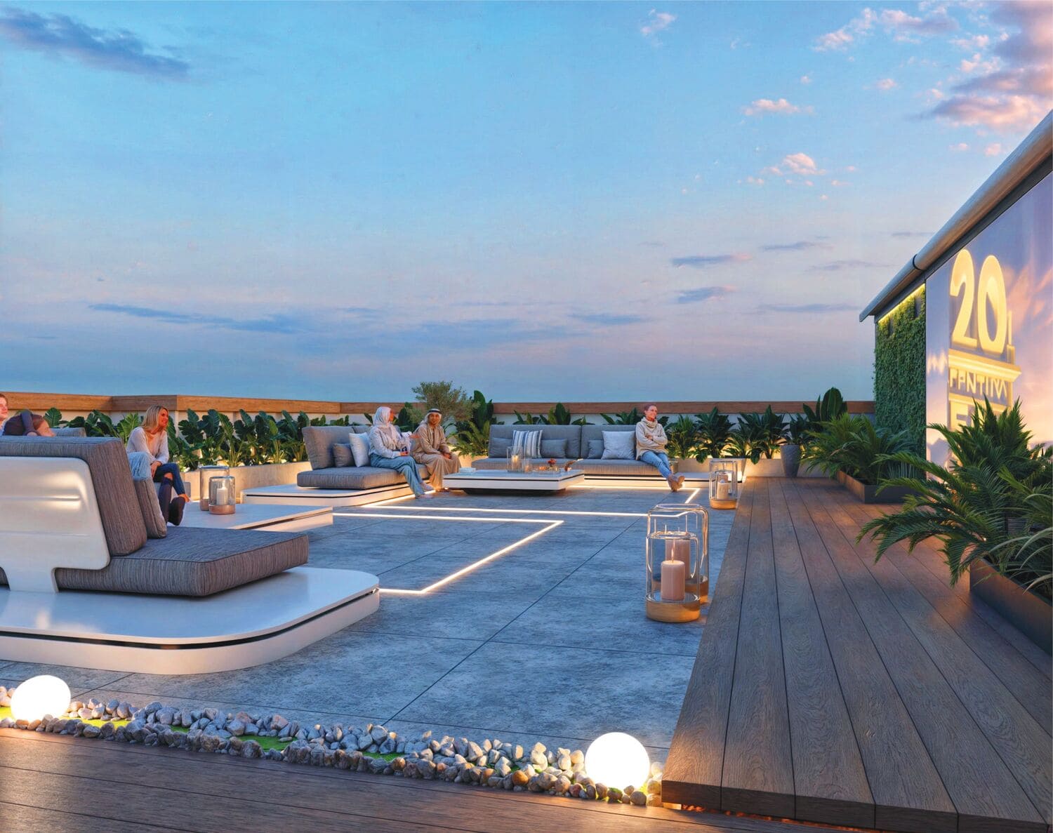 Rooftop Sitting Area amenity image