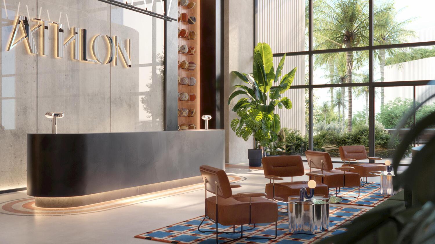 Rise by Athlon lobby 2