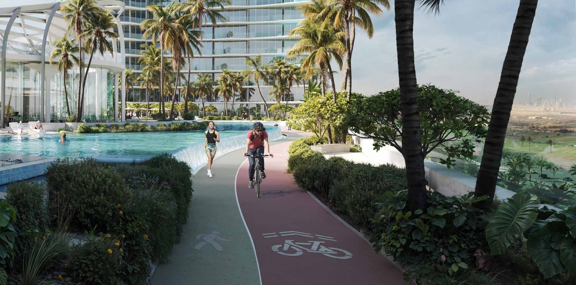 Jogging Track & Bike Lane amenity image