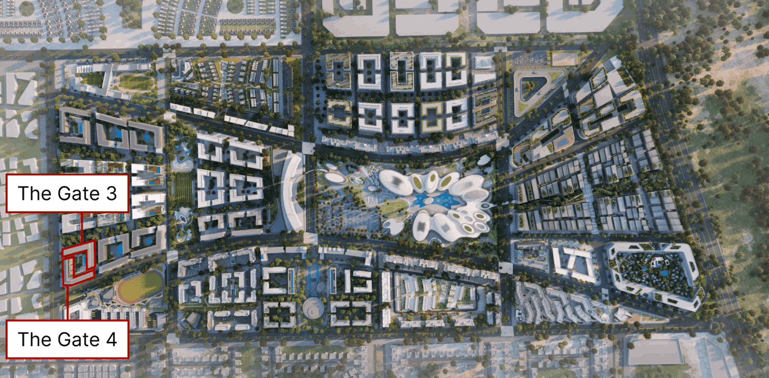 The Gate 3 and 4 master plan 1