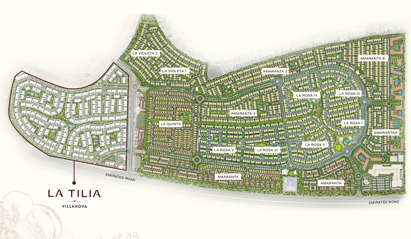 La Tilia master plan 1