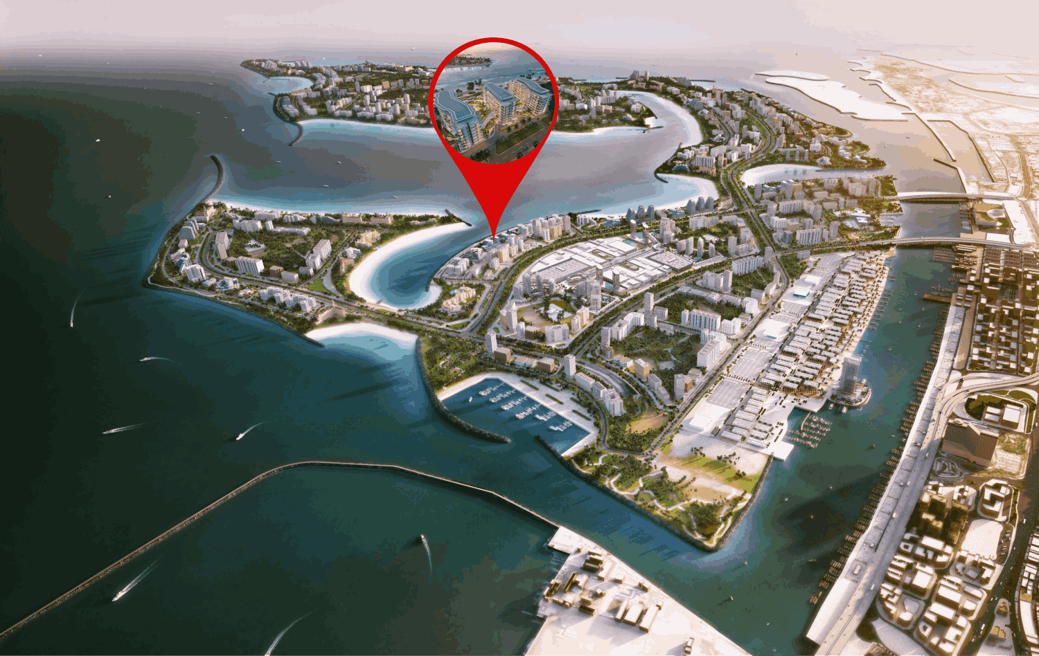 Flora Isle Beachfront Residences master plan 1