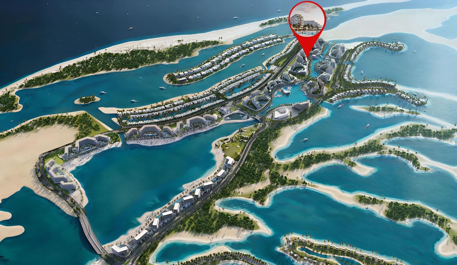 Bayside Marina Residences master plan 1