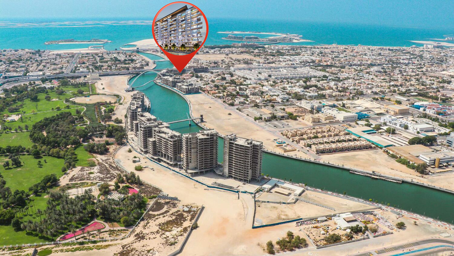 Canal Front Residences 3 and 4 master plan 1