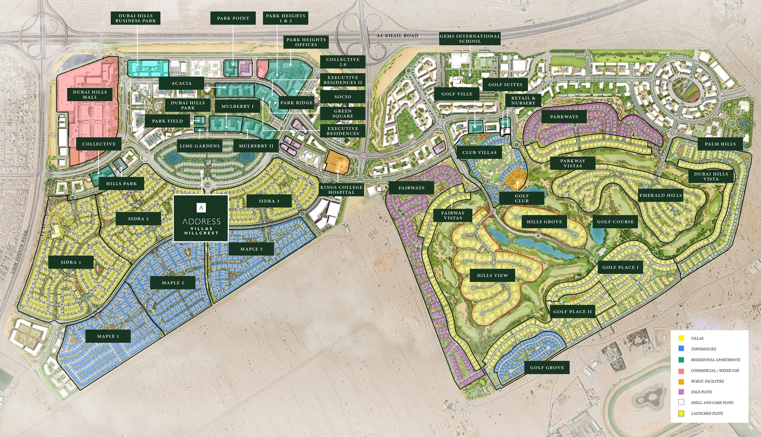 Address Villas Hillcrest master plan 1