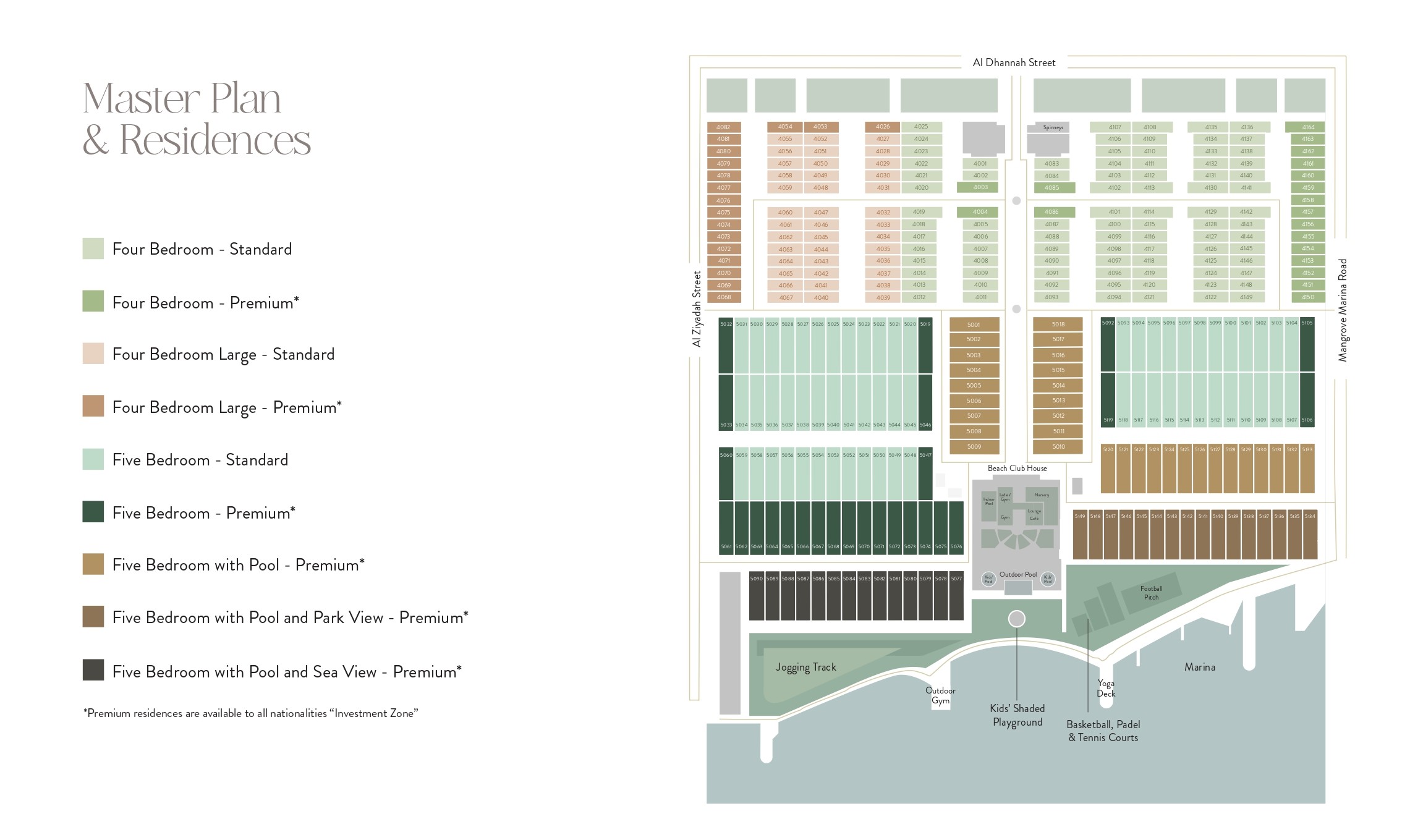 Mangrove Village master plan 1
