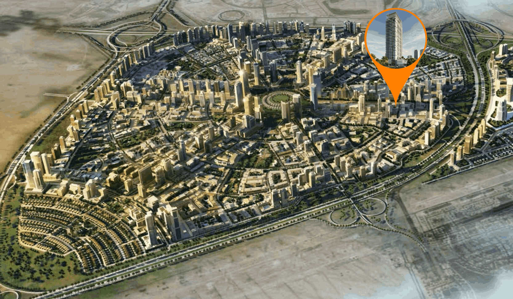 Sky Hills Residence 2 master plan 1