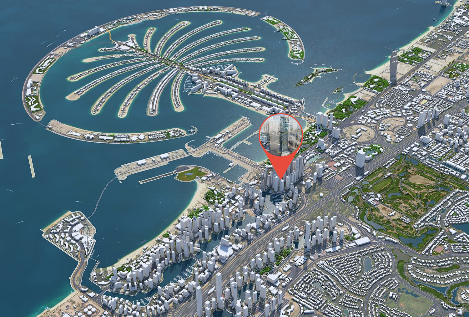 Kempinski Marina Residences master plan 1