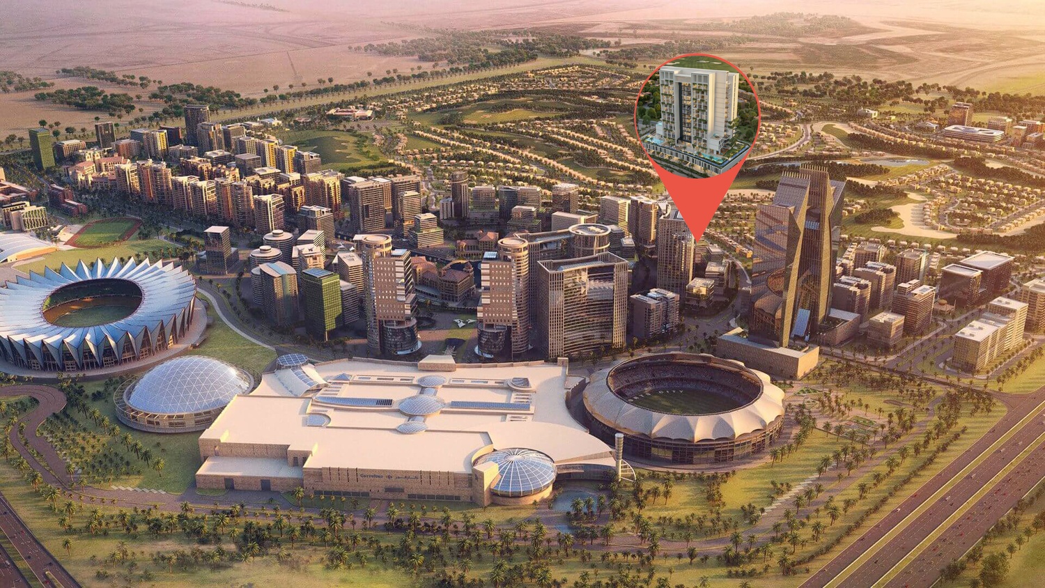 Fairway Residences master plan 1