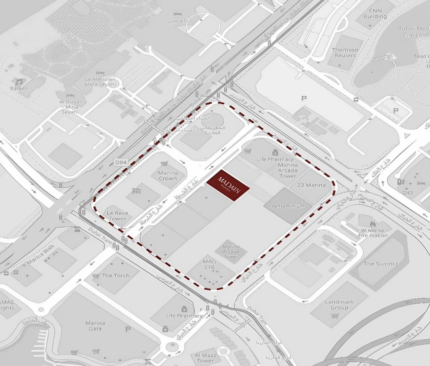 Madain Tower master plan 1
