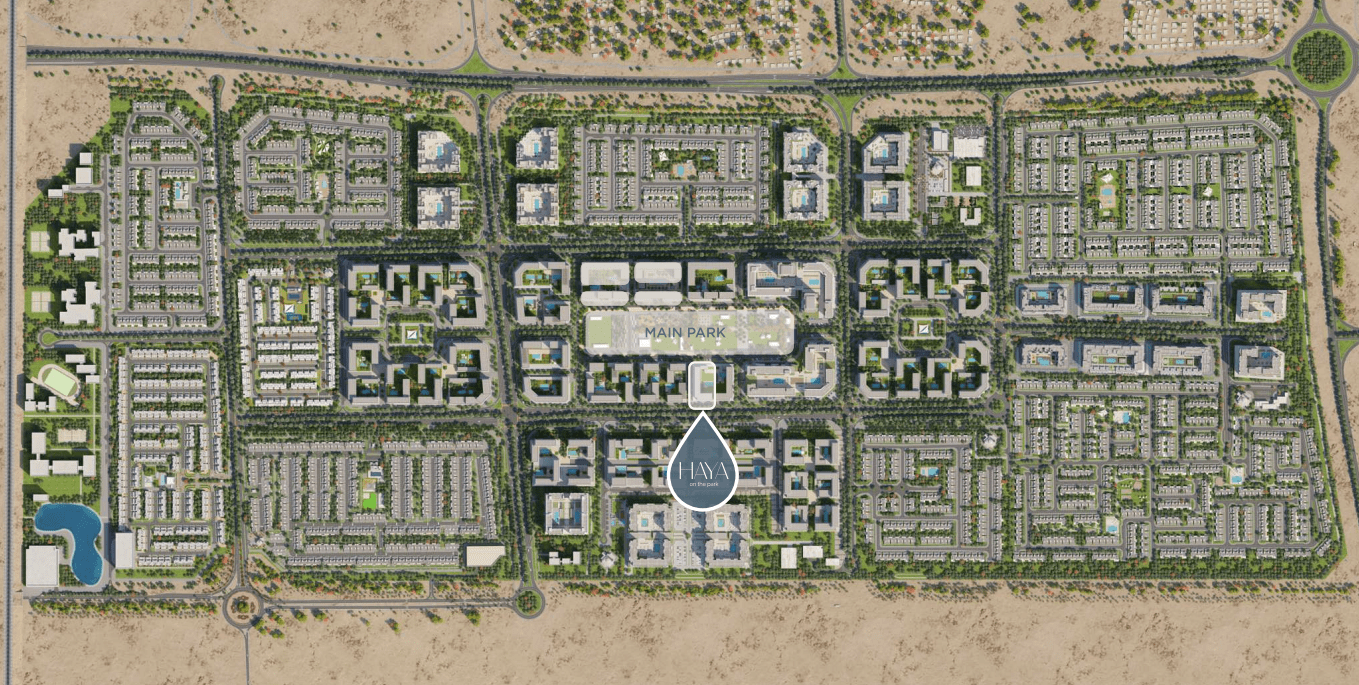 Haya on the Park master plan 1