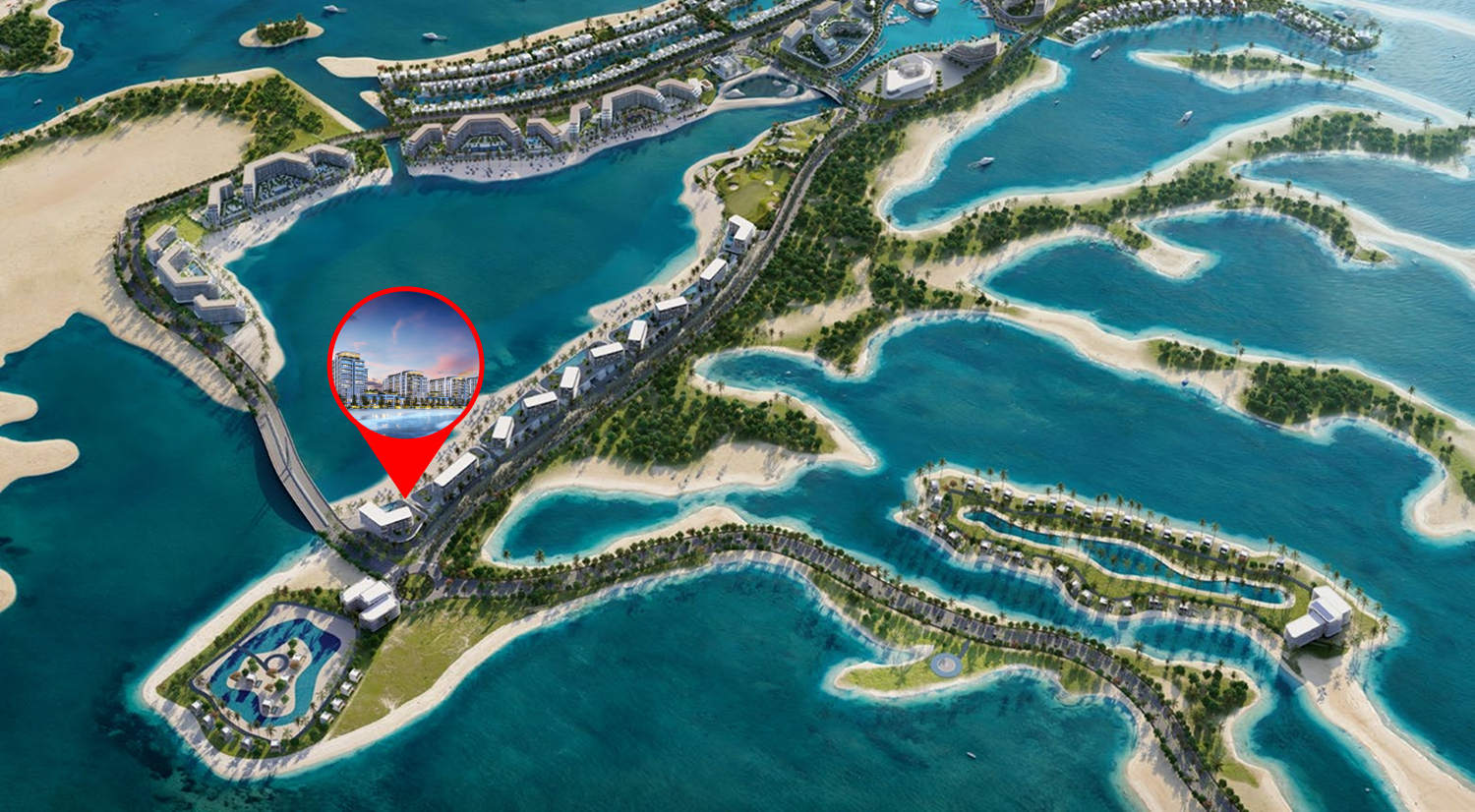 Pristine Beach Residences master plan 1