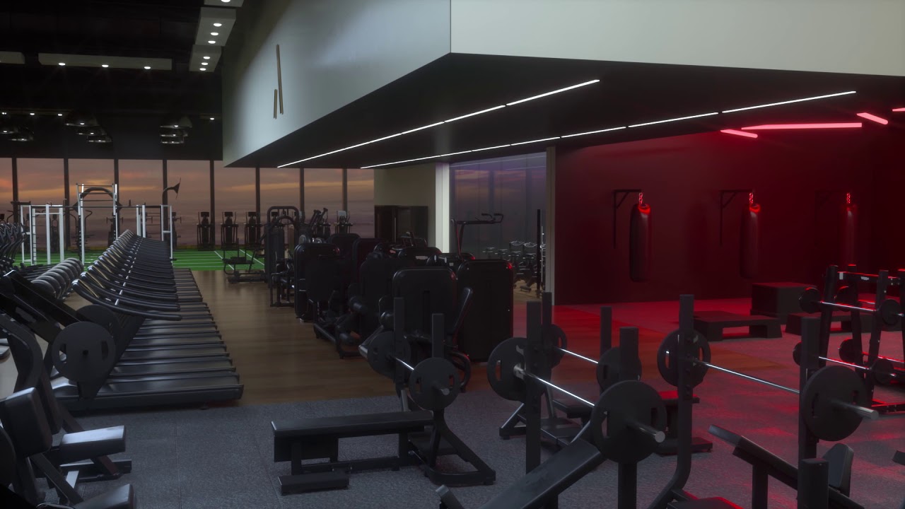 State-of-the-art fitness centre amenity image