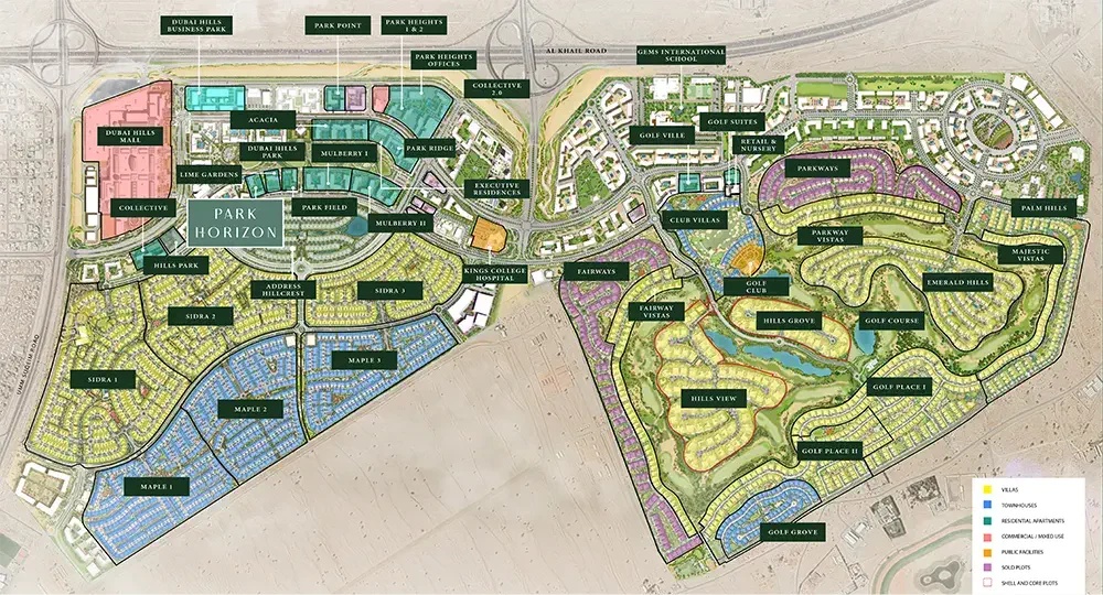 Park Horizon master plan 1