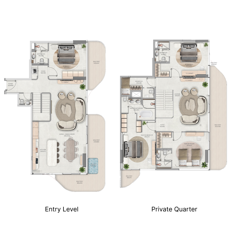 Penthouse plan