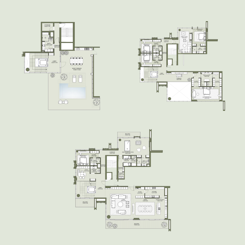 Penthouse plan