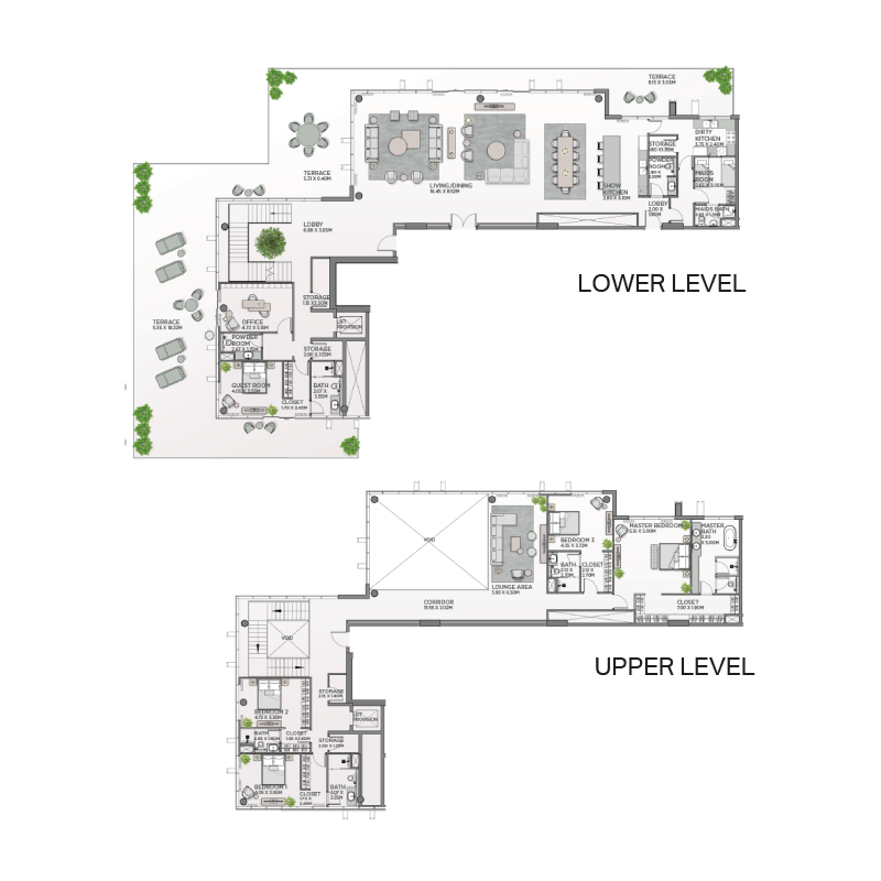 Penthouse plan