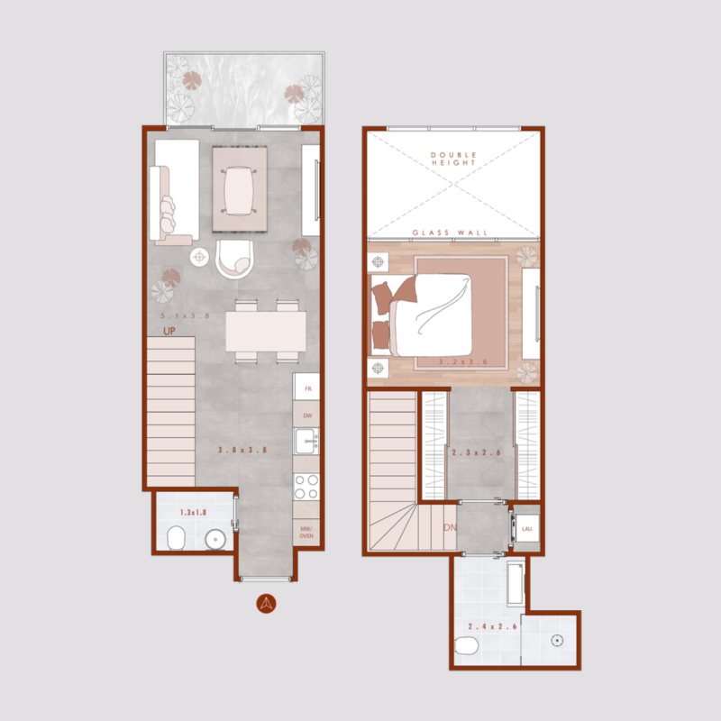 Penthouse plan