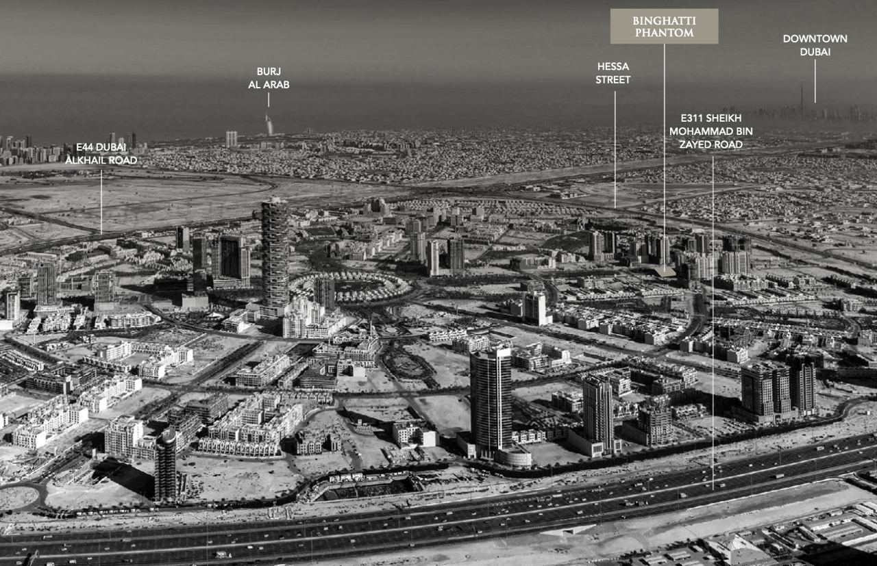 Binghatti Phantom master plan 1