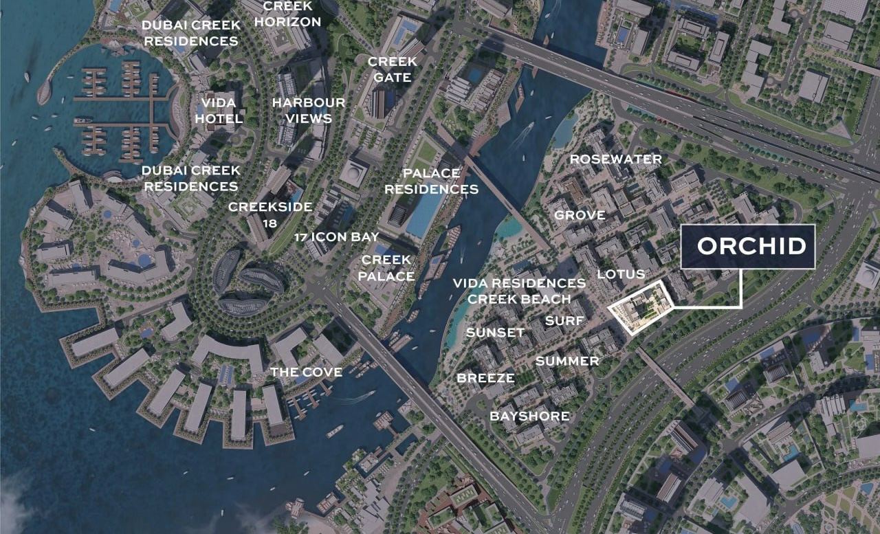 Creek Beach Orchid master plan 1