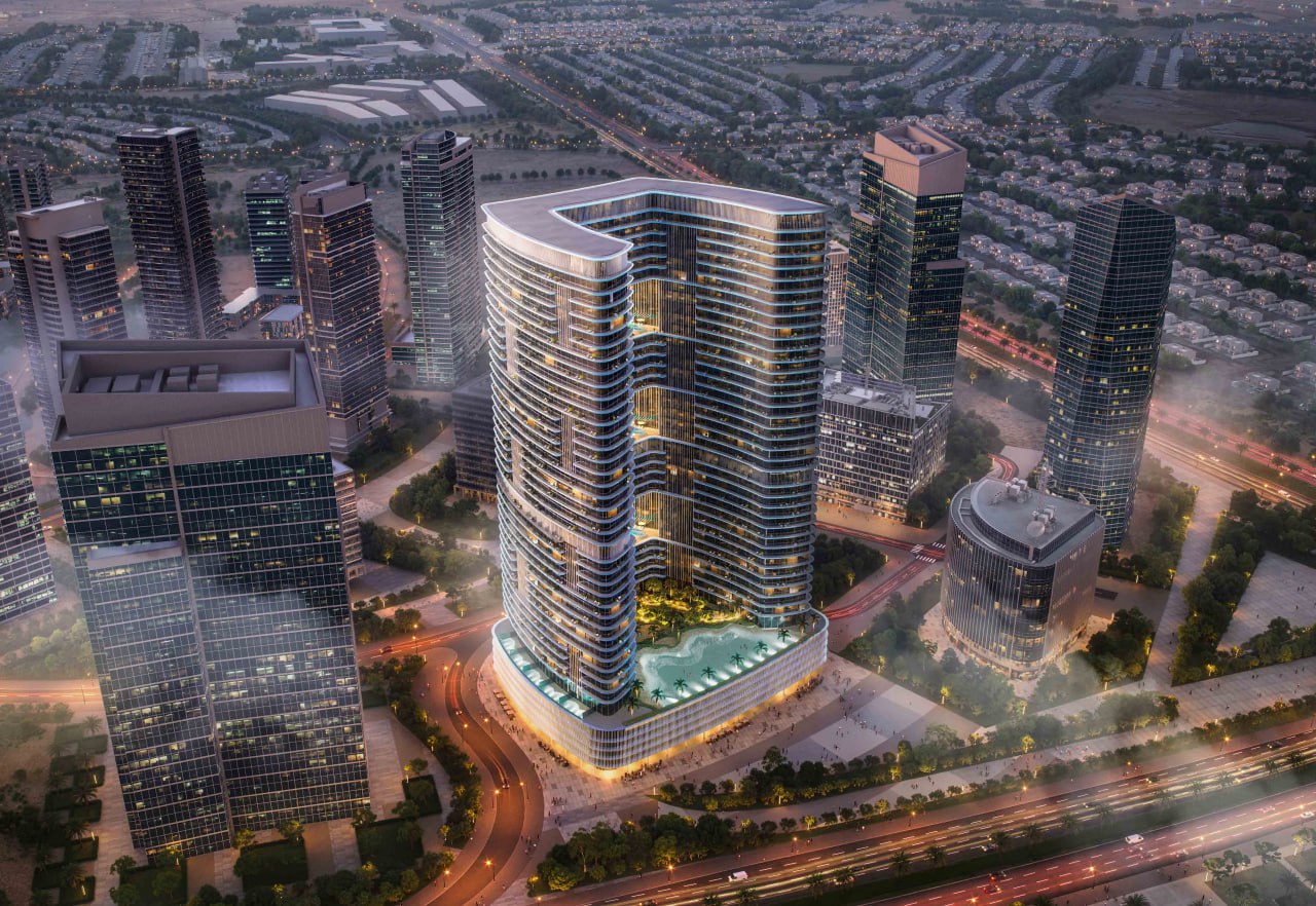 Binghatti Hillviews architecture 2