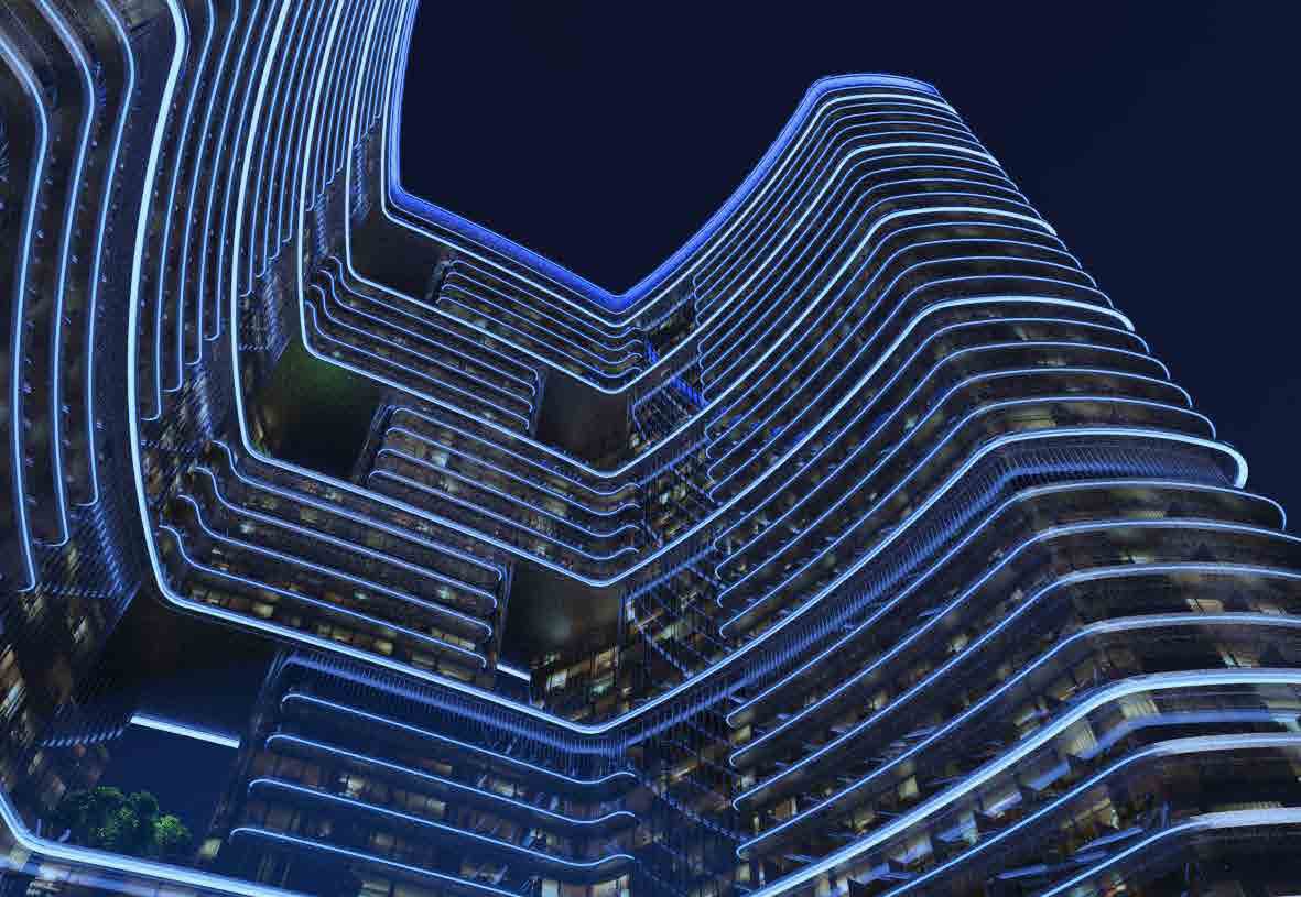 Binghatti Hillviews architecture 5