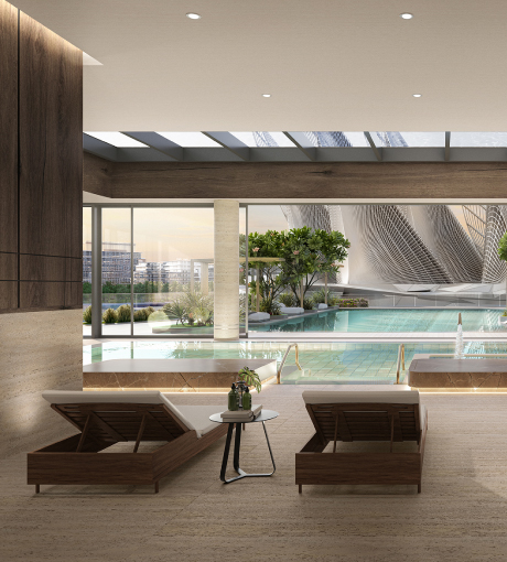 Cold plunge and vitality pools amenity image