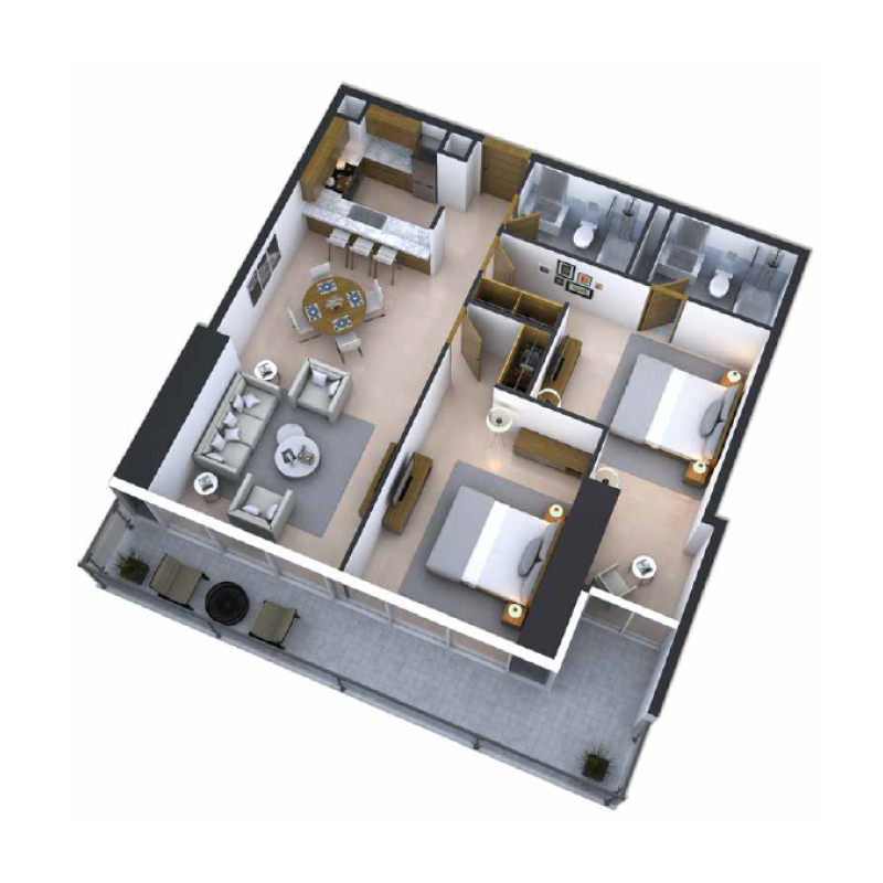 Apartments plan