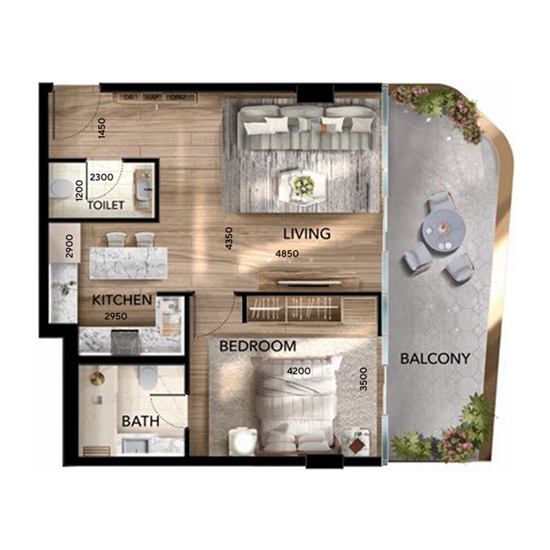 Apartments plan