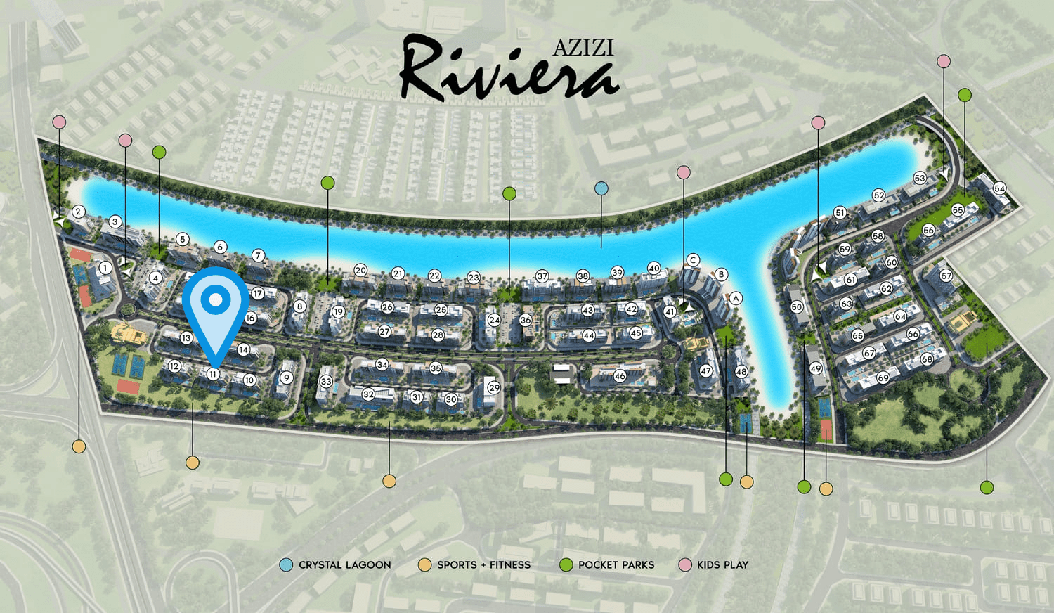 Riviera 11 master plan 1