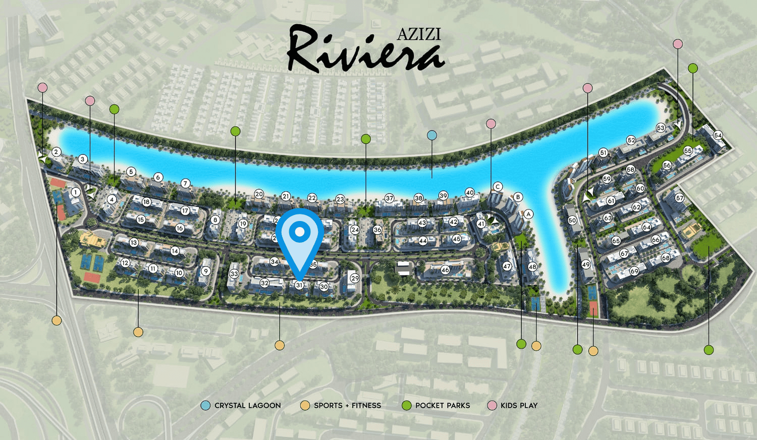 Riviera 31 master plan 1