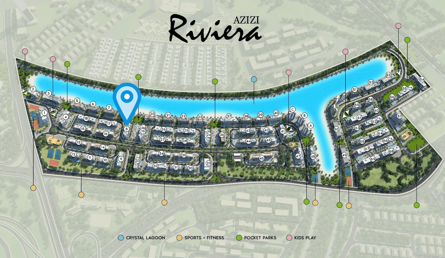 Riviera 8 master plan 1