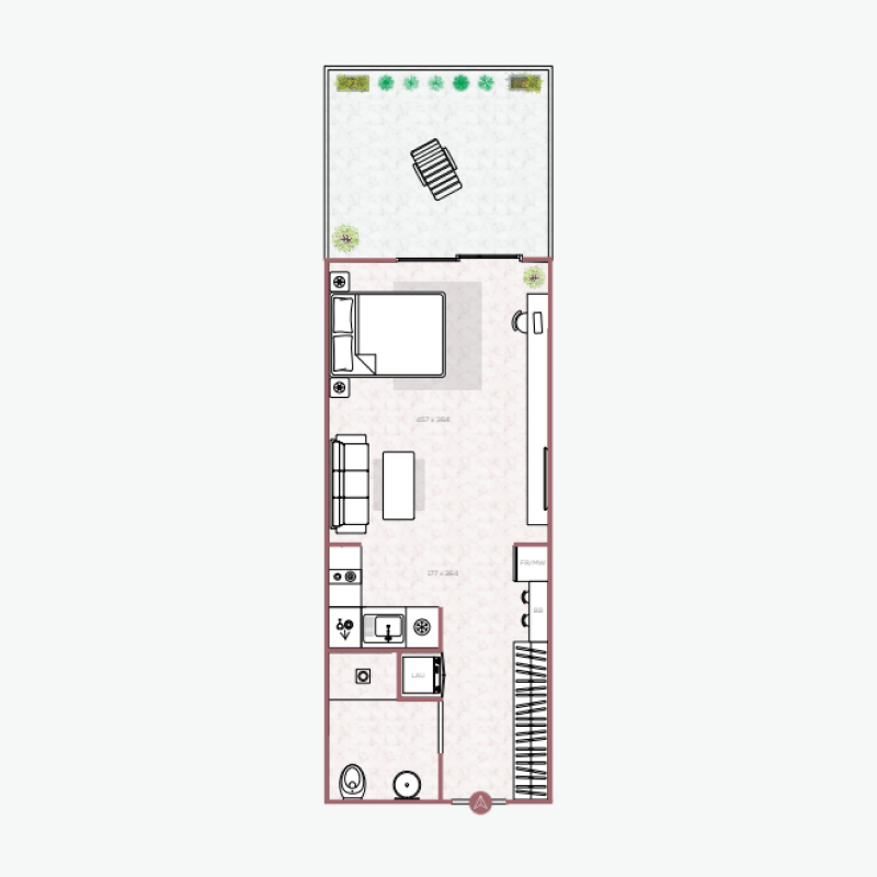 Studio plan