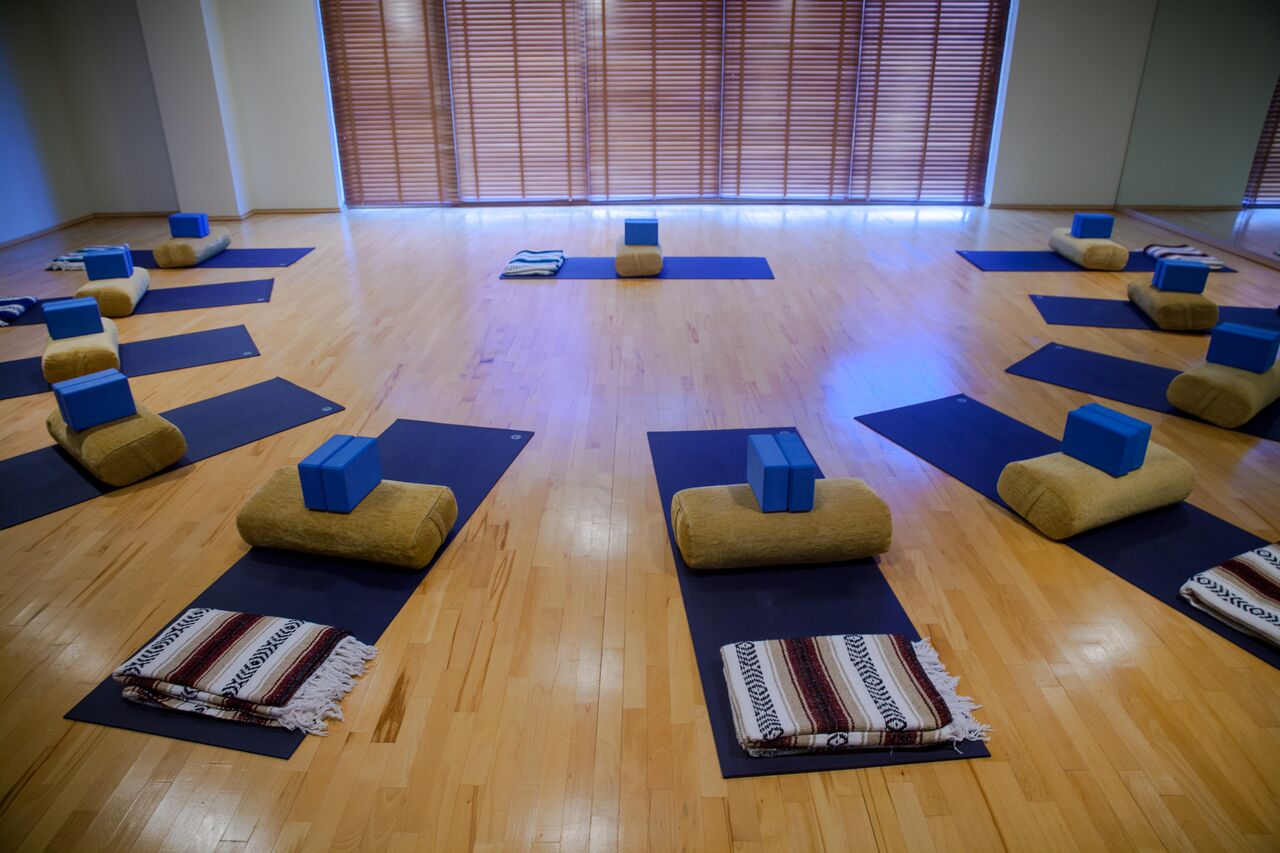 Fitness gear multiple yoga rooms amenity image
