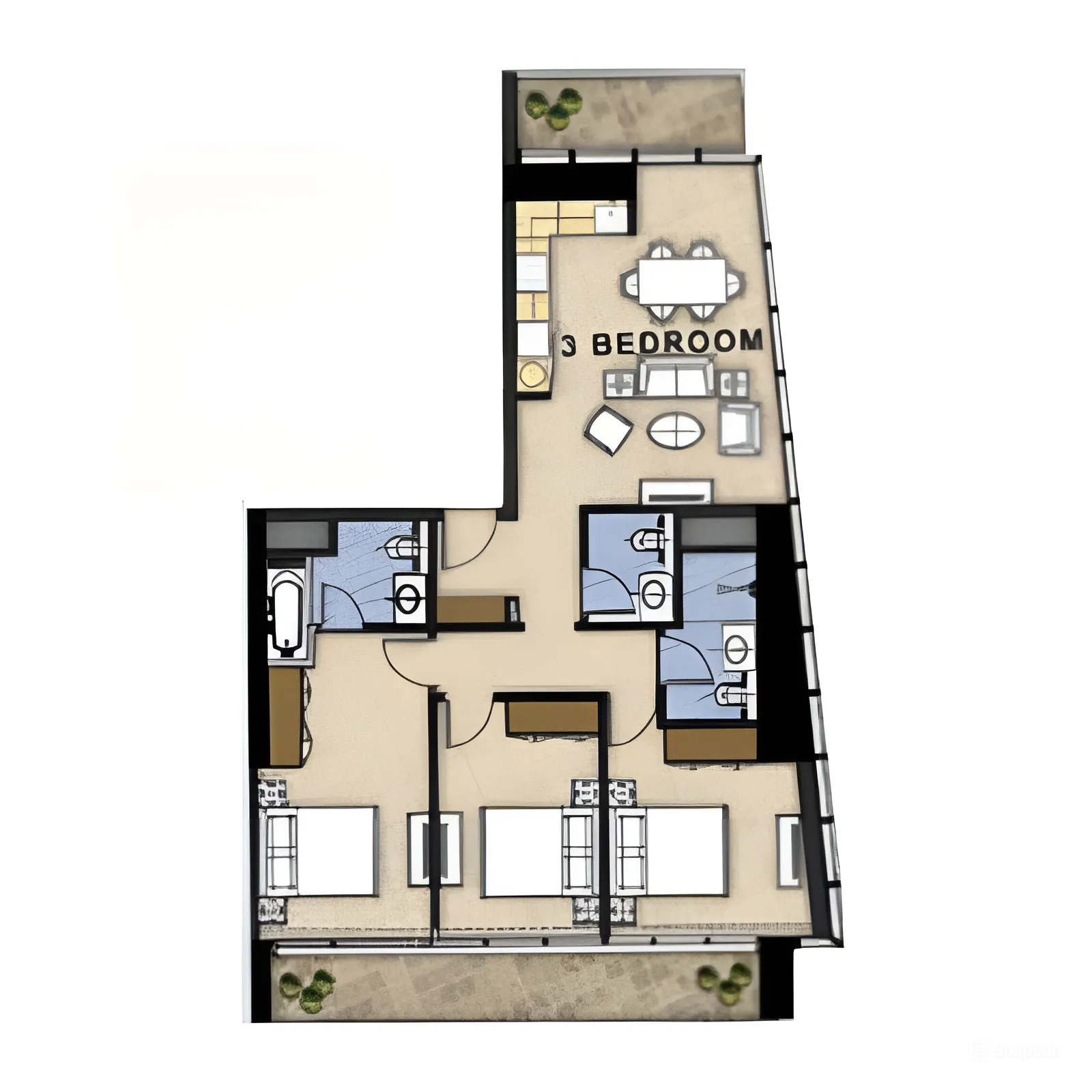 Apartments plan