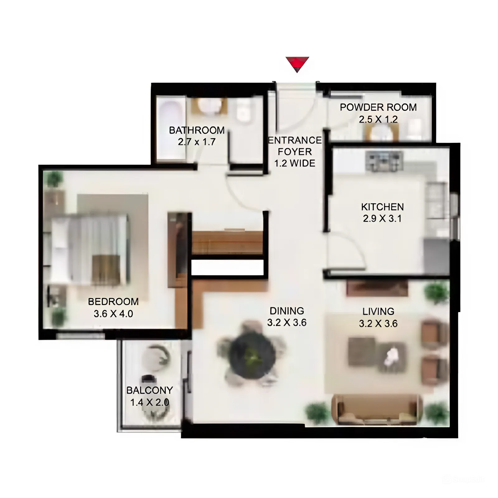 Apartments plan