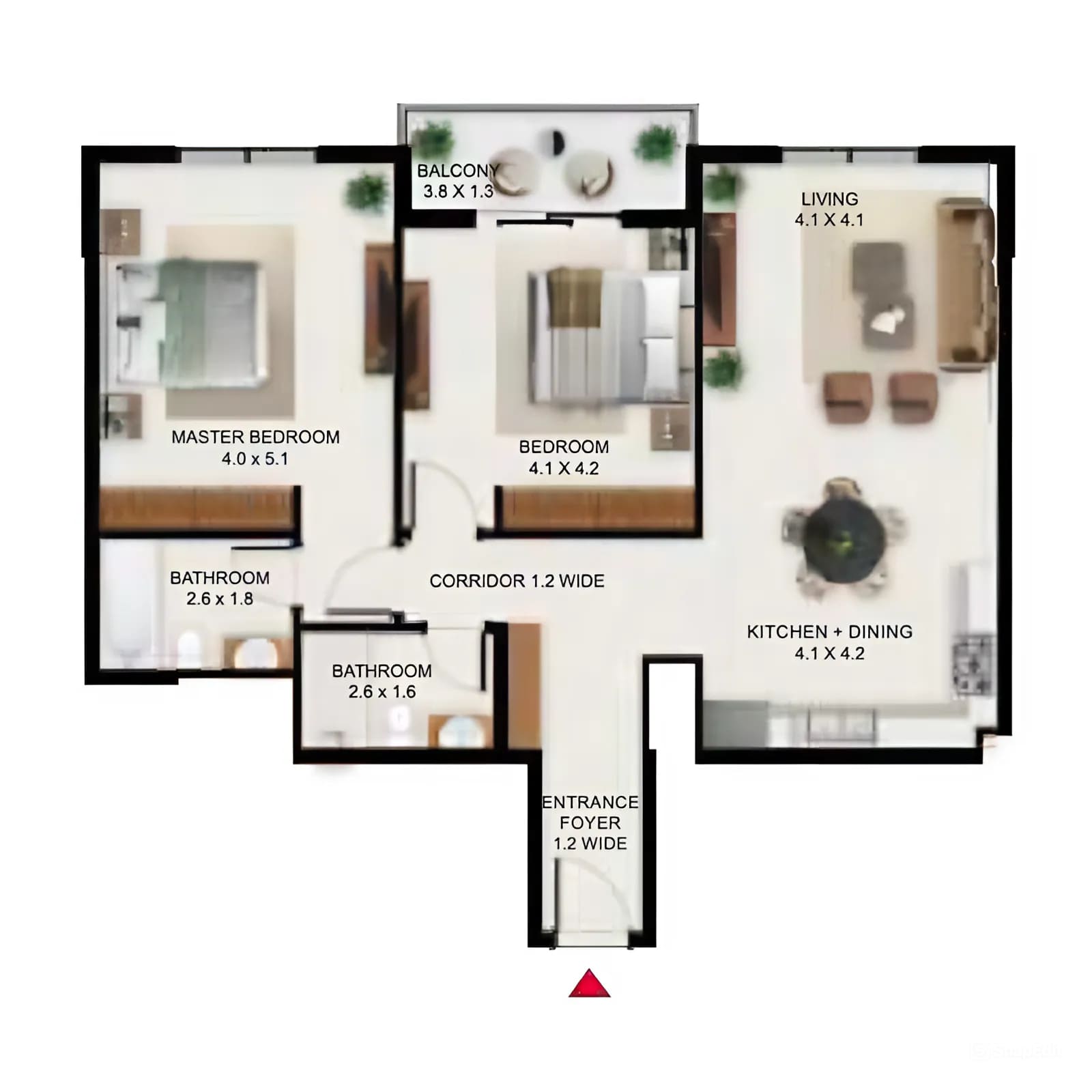 Apartments plan