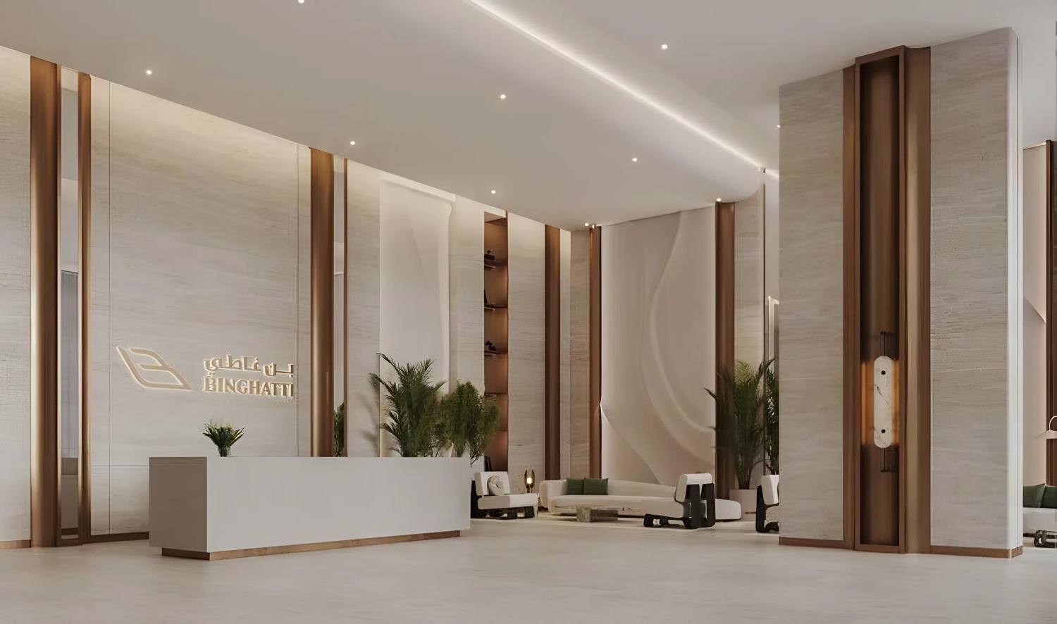 Binghatti Starlight lobby 2