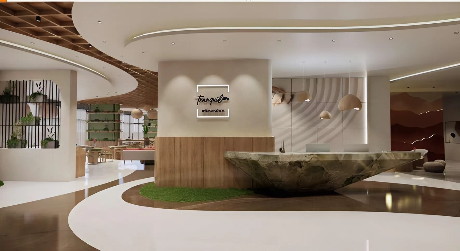 Tranquil Wellness Tower lobby 5