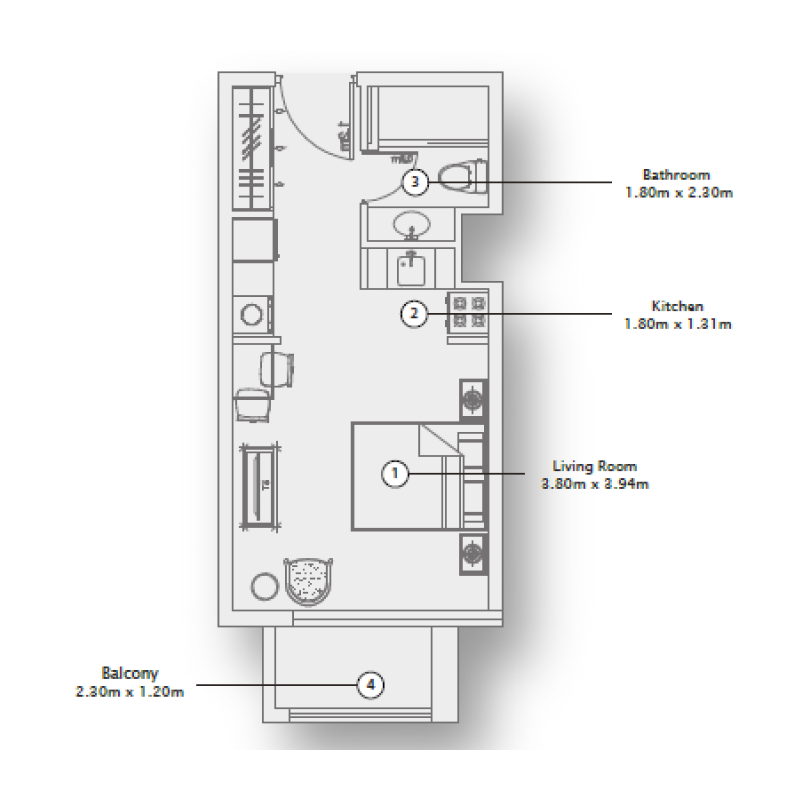 Apartments plan