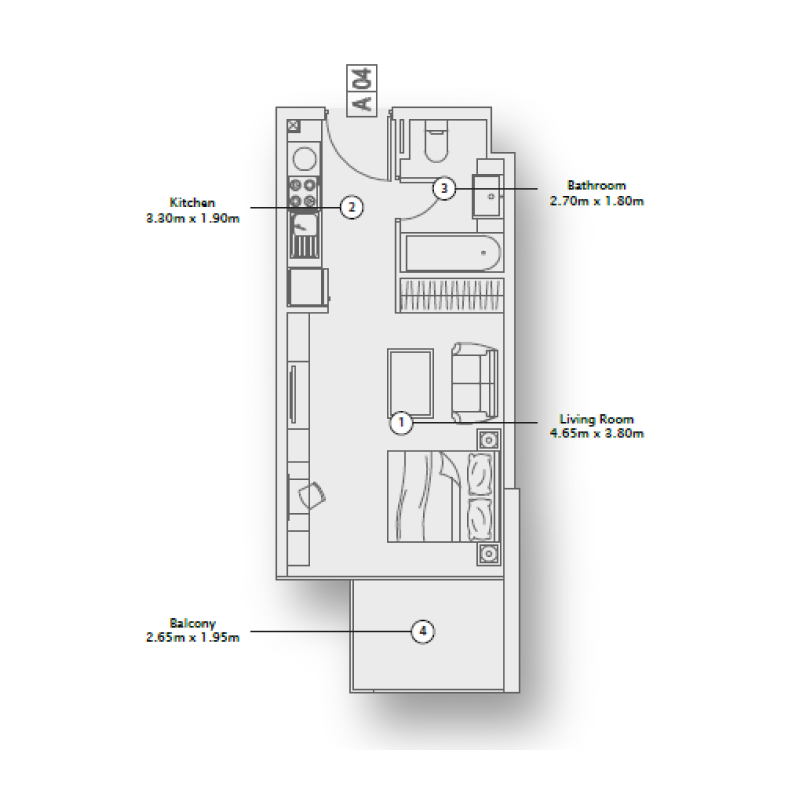 Apartments plan