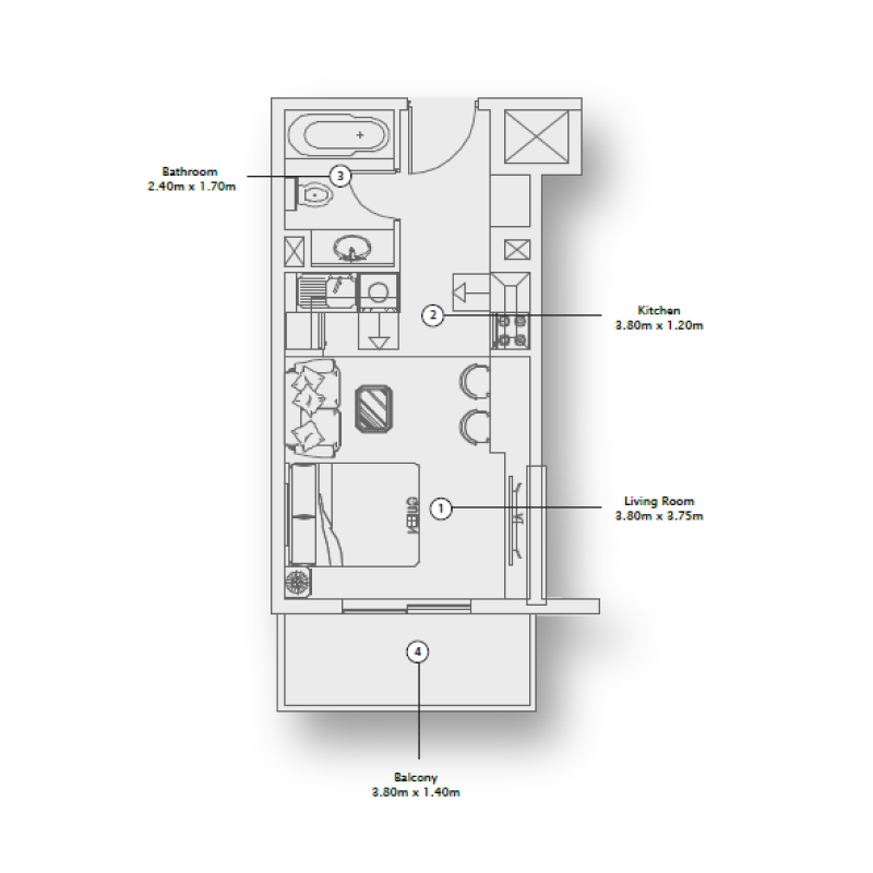 Apartments plan