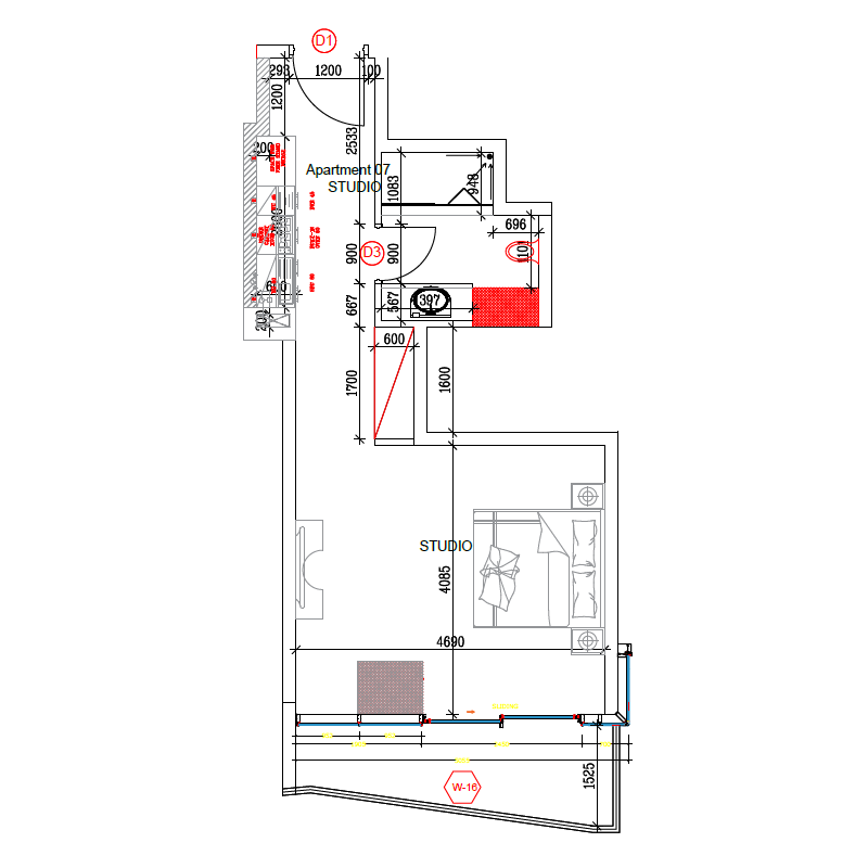 Apartments plan