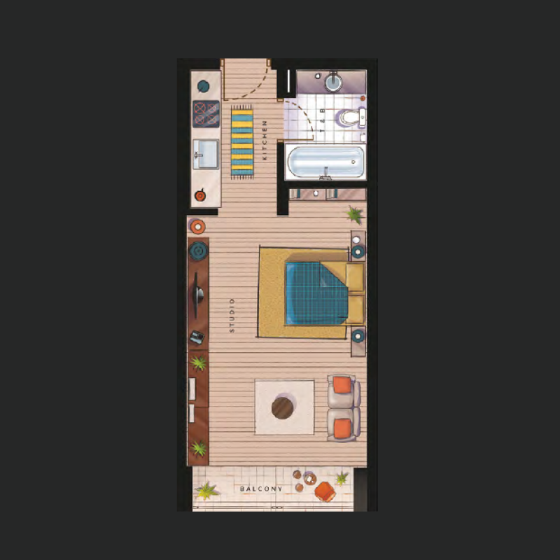 Apartments plan