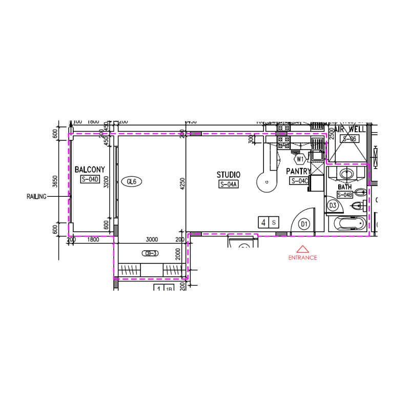 Apartments plan